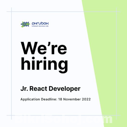 Open Position: Junior React Developer